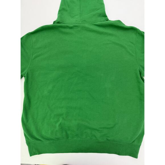 Polo Ralph Lauren green triple pony fleece hoodie - size 2X - Picture 7 of 8